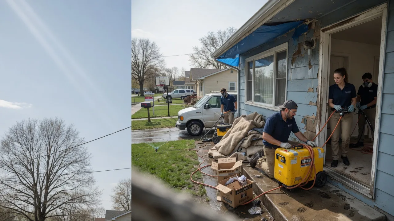 Basement Flood Cleanup in Barren Springs, VA near me